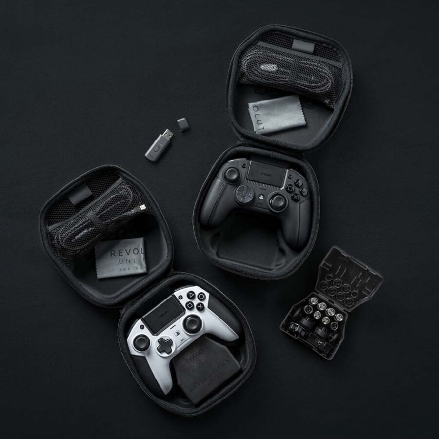 Nacon Revolution 5 Pro Wireless Controller Μαυρο για PC / PS4 / PS5