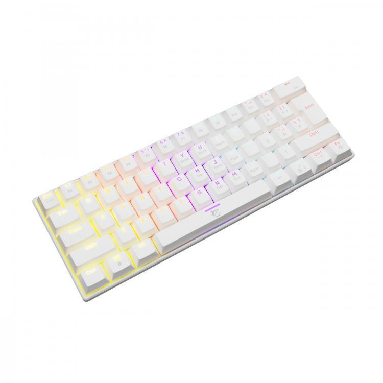 White Shark Mechanical Keyboard RED SWITCH GK-004211 WHITE