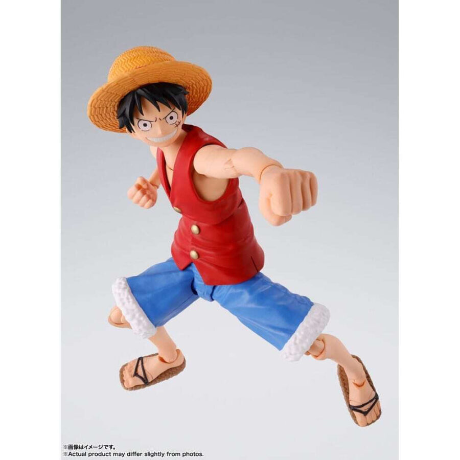 Bandai Tamashii Nations ONE PIECE Luffy Romance Dawn Figure S.H. Figuarts 15cm