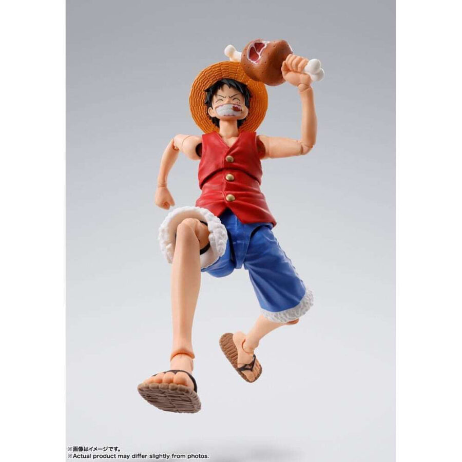 Bandai Tamashii Nations ONE PIECE Luffy Romance Dawn Figure S.H. Figuarts 15cm