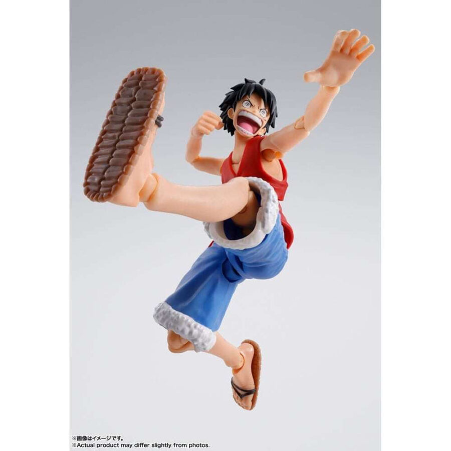 Bandai Tamashii Nations ONE PIECE Luffy Romance Dawn Figure S.H. Figuarts 15cm
