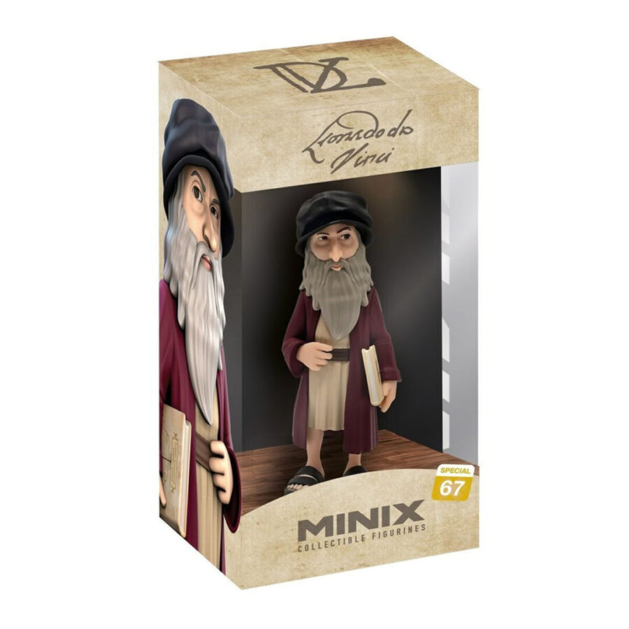 Minix Φιγουρα LEONARDO DA VINCCI 12cm