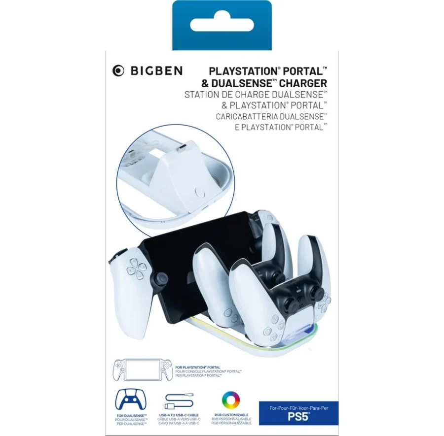 Big Ben Portal and Dualsence Charging Station Playstation 5