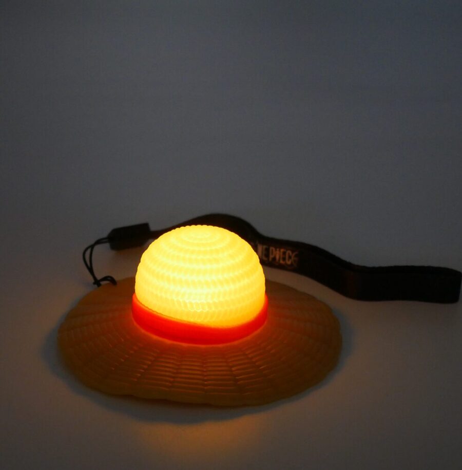 Teknofun Καπελο ONE PIECEStraw Hat LED Lamp 3,5cm