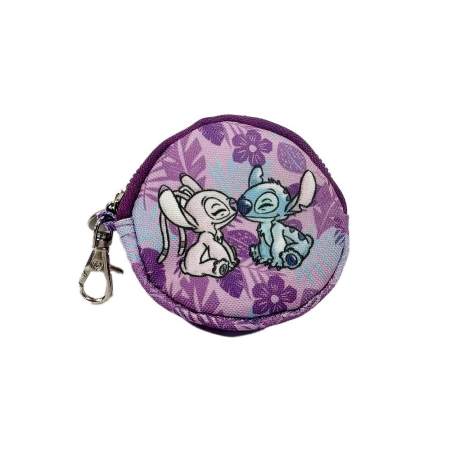 Cerda STITCH and ANGEL Ohana Cookie Coin Purse 9x2,5cm