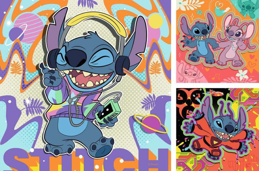 Ravensburger LILO and STITCH Playing all day 3 Puzzle 49P