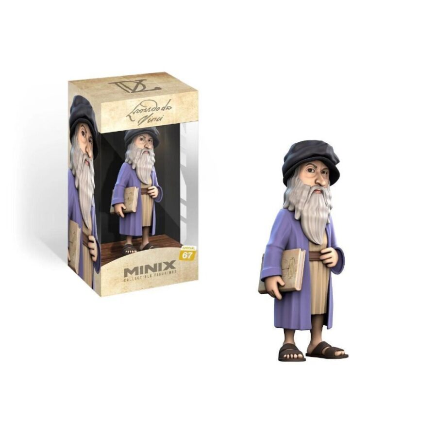 Minix Φιγουρα LEONARDO DA VINCCI 12cm
