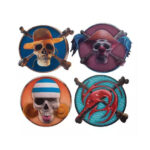 Cinereplicas Σουβερ ONE PIECE NETFLIX Characters 1 - 4 Coasters lot