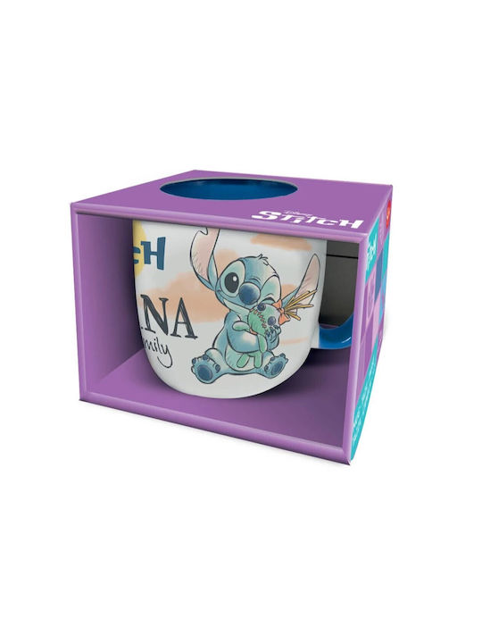 Star Κουπα STITCH and ANGEL Ohana Mug Elite Colored Inner 384 ml