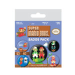 Pyramid Σετ Κονκάρδες 5 τμχ Super Mario Retro Badge Pack