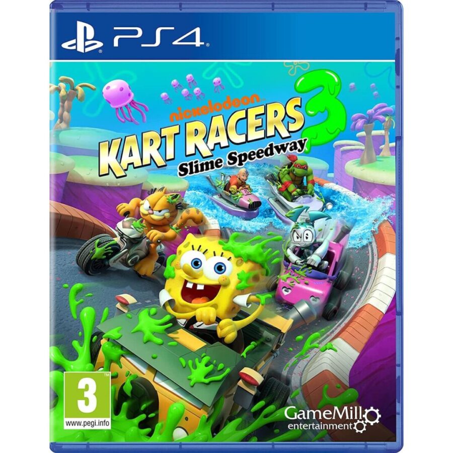 Nickelodeon Kart Racers 3 Slime Speedway PS4 NEW