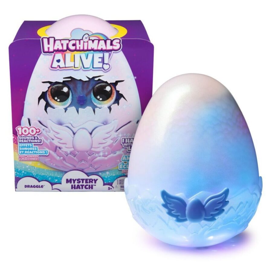 Spin Master Μαγικο Διαδραστικο Αυγο Hatchimals Alive Secret Hatch Draggle