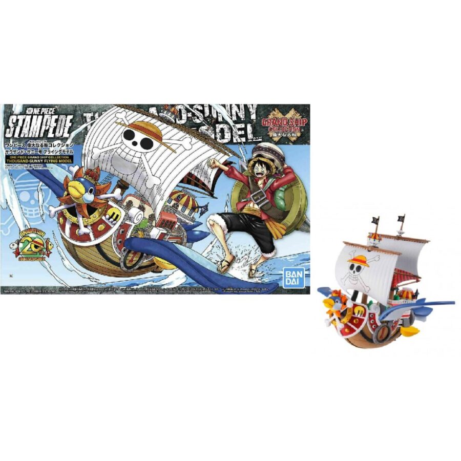 Bandai Model Kit ONE PIECE Model Kit - Ship Thousand Sunny Flying 12 cm