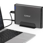 ORICO εξωτερική θήκη για 3.5" HDD 7688U3, USB3.0, 5Gbps, έως 12TB, μαύρη
