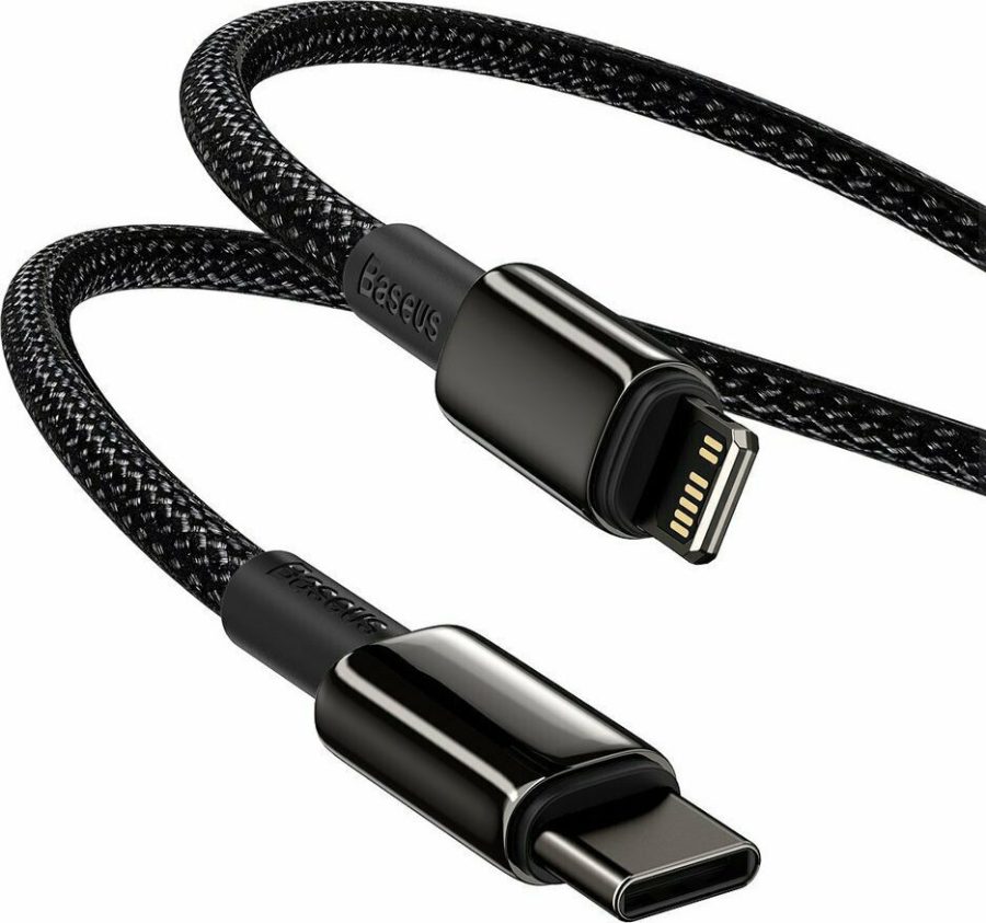 Baseus Type-C - Lightning Tungsten Gold Fast charging cable PD 20W 2m Black (CATLWJ-A01)