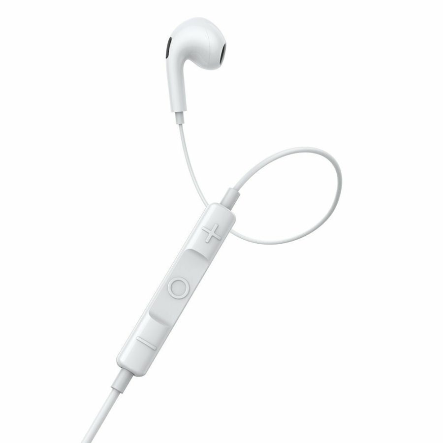 Baseus Encok C17 In-ear Handsfree με Βύσμα USB-C Λευκό (NGCR010002)