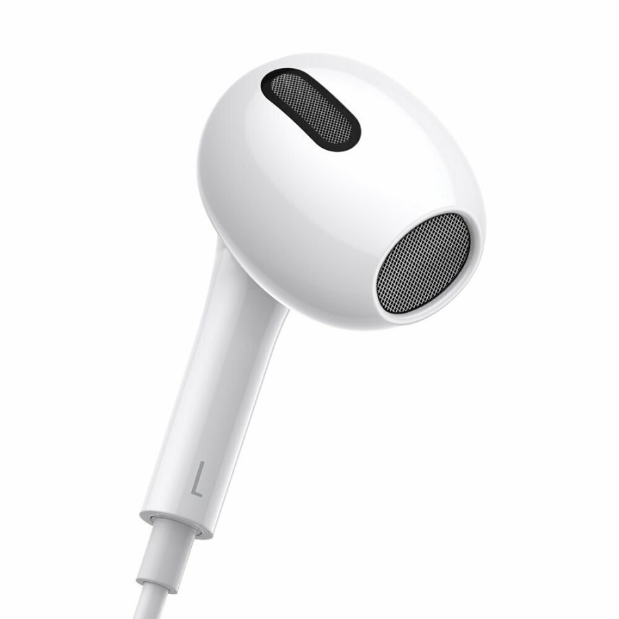Baseus Encok C17 In-ear Handsfree με Βύσμα USB-C Λευκό (NGCR010002)