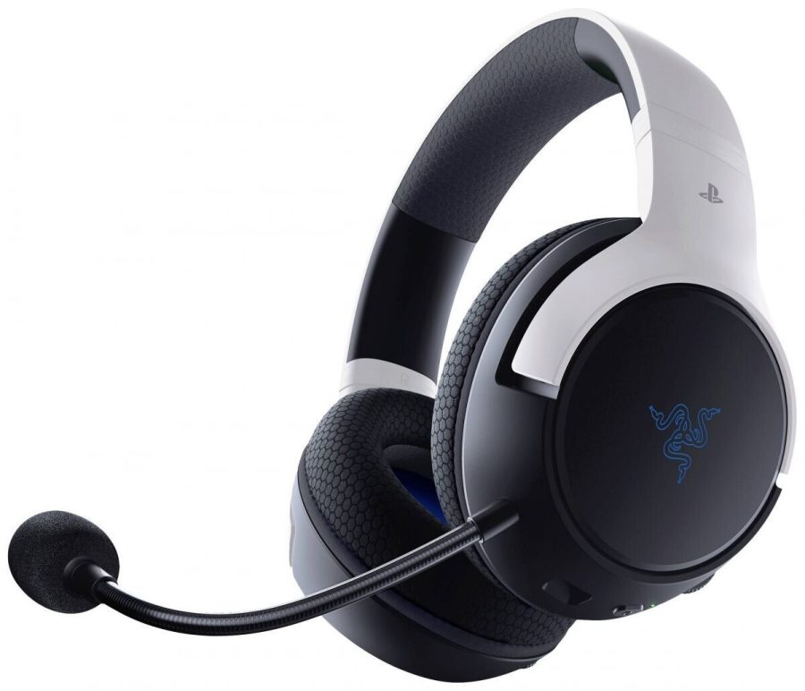 Razer KAIRA HYPERSPEED Wireless Gaming Headset – Playstation Licensed – WHITE – PS5 / PC / MOBILE
