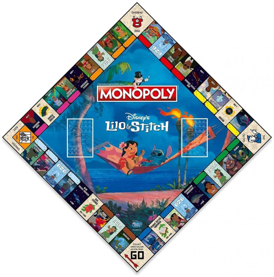 Winning Moves Disney: Monopoly - Lilo & Stitch Board Game (English Language) (WM02869-EN1)