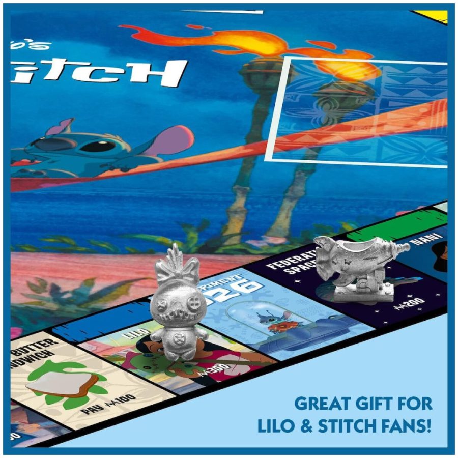 Winning Moves Disney: Monopoly - Lilo & Stitch Board Game (English Language) (WM02869-EN1)