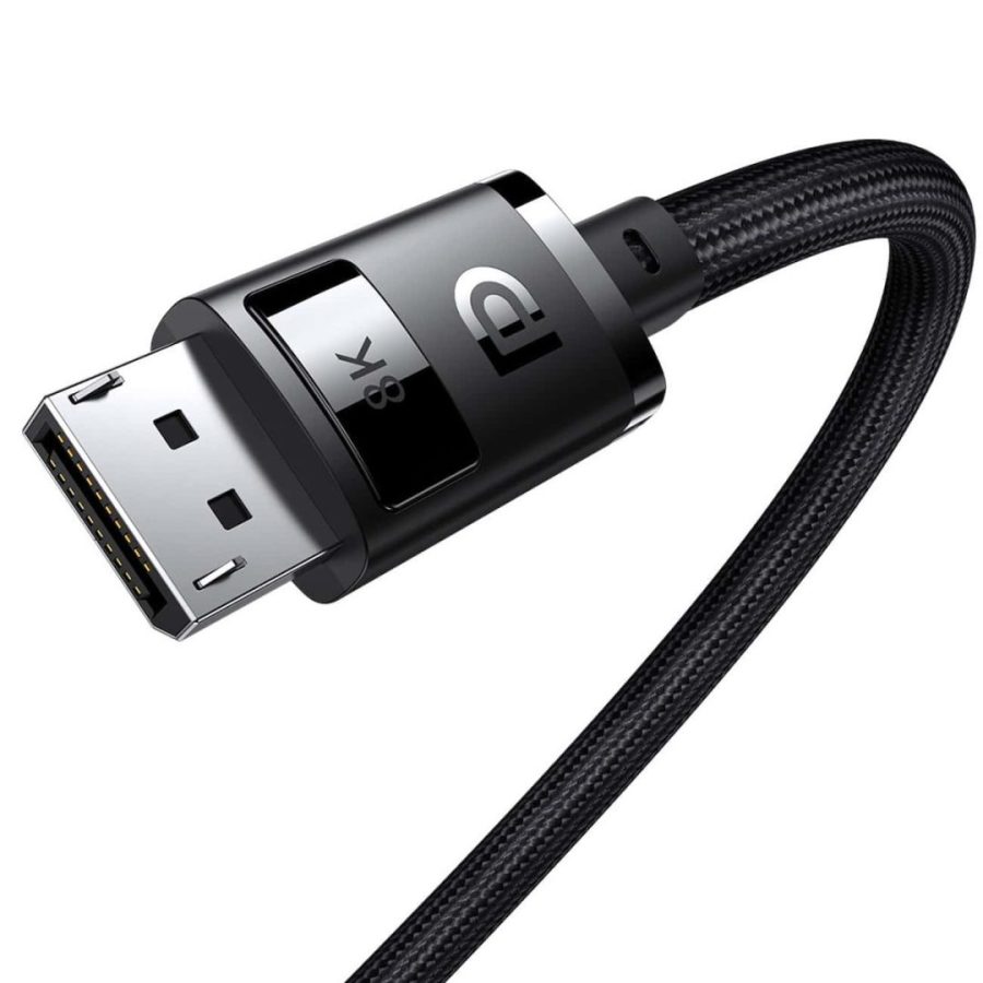 Baseus Καλώδιο DP 8K σε DP 8K High Definition 2m Μαύρο (B00633706111-02)