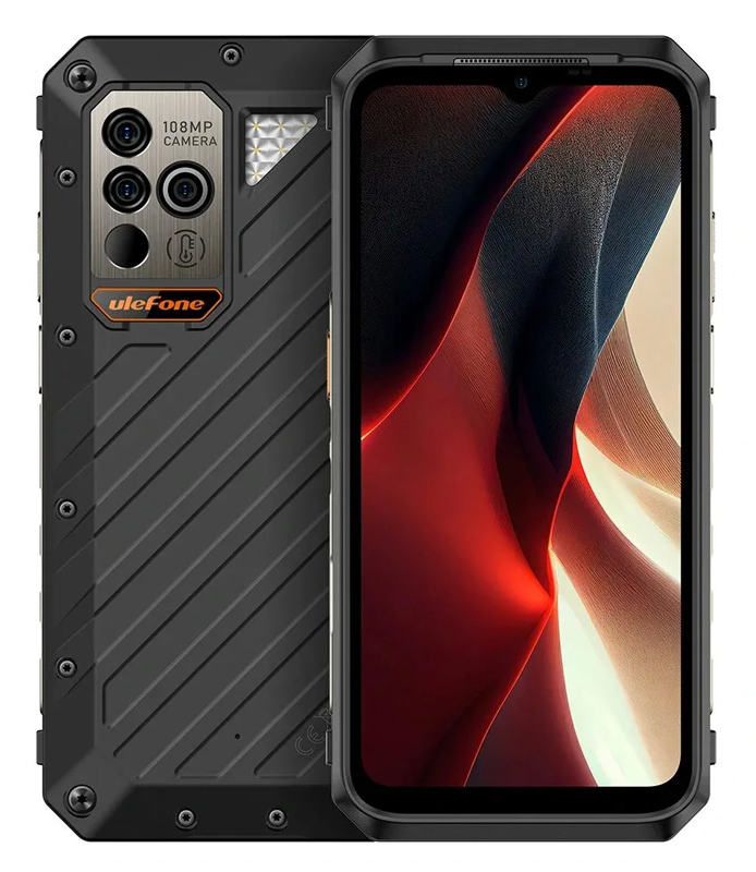 ULEFONE smartphone Power Armor 18 Ultra, 5G, 6.58", 12/512GB, μαύρο (2 Χρονια Εγγυηση Αντιπροσωπειας)