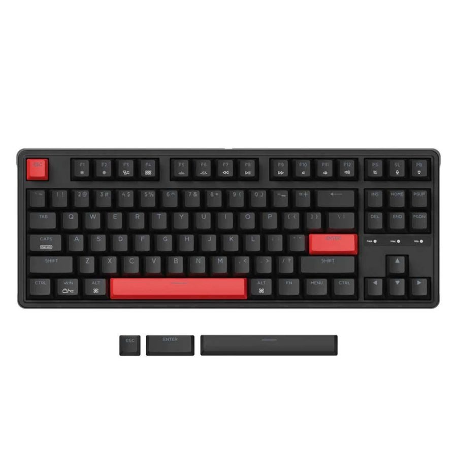 Keychron C3 Pro (C3P-A1) QMK/VIA Mechanical Red Switch 80% US Layout