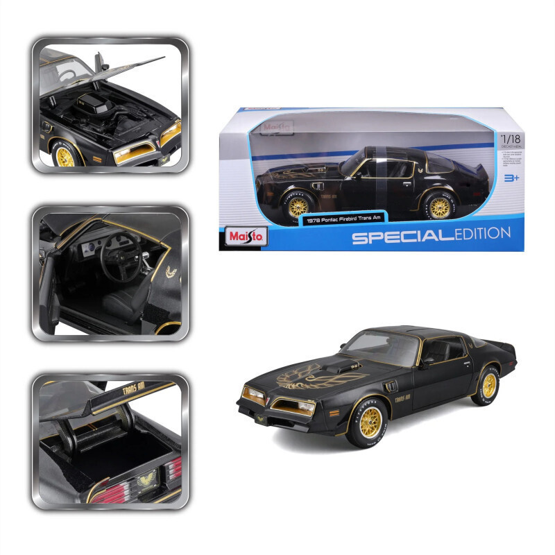 Maisto 1:18 1978 Pontiac Firebird (48/31464 BK)