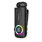 FIRO H17 BUSINESS BLUETOOTH RETRACTABLE EARPHONE ΜΕ ΟΘΟΝΗ, ΜΑΥΡΟ FR-H17BK