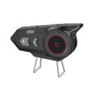 XO BE47 Bluetooth για Κρανος HELMET BLUETOOTH HEADSET ME ΚΑΛΩΔΙΟ ΦΟΡΤΙΣΗΣ, VELCRO ΚΑΙ HARD MARK, ΜΑΥΡΟ