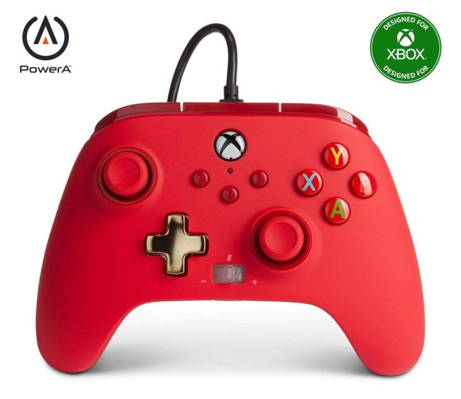 PowerA Wired Controller Red Xbox Series