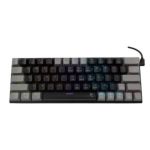WHITE SHARK MECHANICAL KEYBOARD US BLUE SWITCH WAKIZASHI BLACK/GREY GK002121