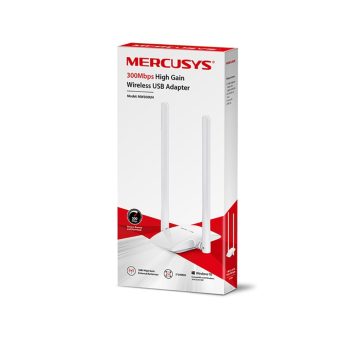 Mercusys 300Mbps High Gain Wireless USB Adapter (MW300UH) (MERMW300UH)
