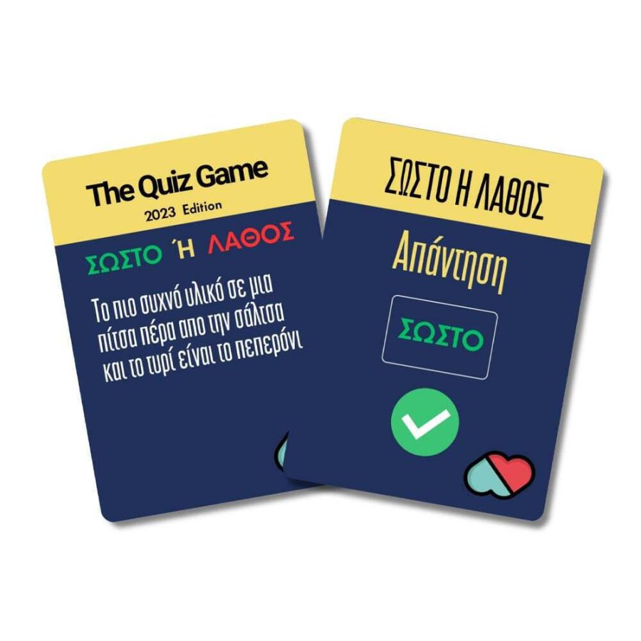 Επιτραπέζιο Παιχνίδι The Quiz Game για 2+ Παίκτες 14+ Ετών