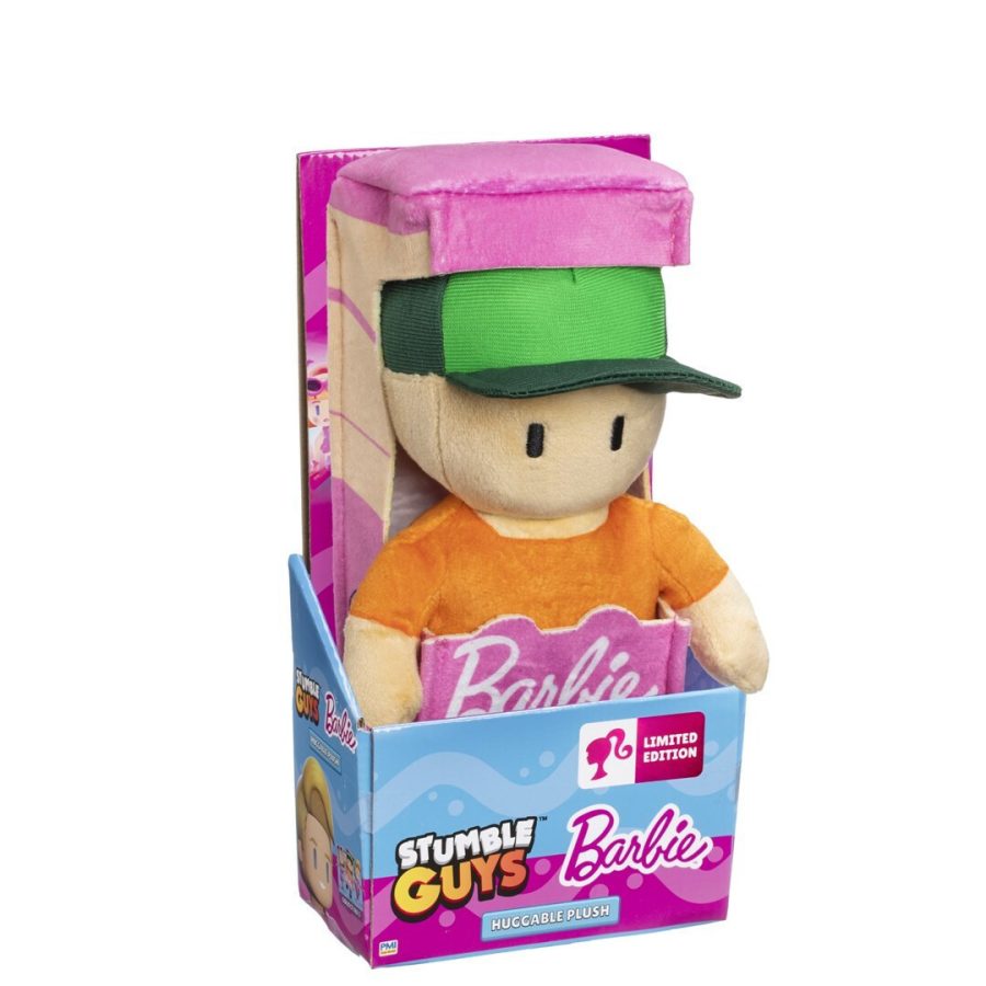 PMI Λούτρινο STUMBLE GUYS x BARBIE HUGGABLE PLUSH Λουτρινο 30cm - STUMBLE GUY BARBIE (SGB7008C)