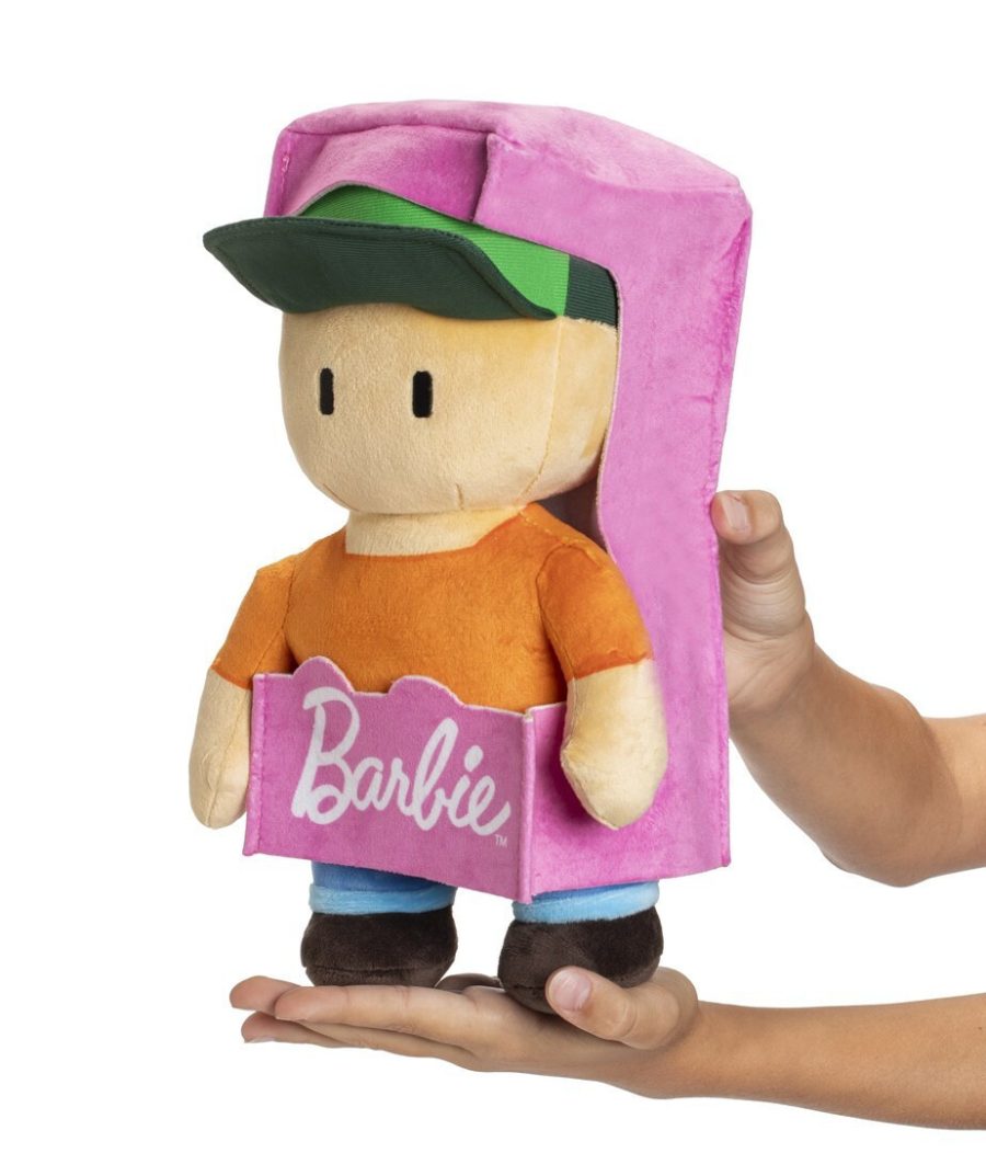 PMI Λούτρινο STUMBLE GUYS x BARBIE HUGGABLE PLUSH Λουτρινο 30cm - STUMBLE GUY BARBIE (SGB7008C)