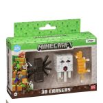 Mojang Studios Σετ Γόμες Minecraft 3 pack Ver.A (MC4021A)