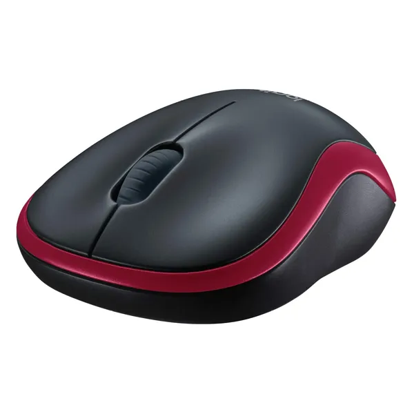 Logitech M185 Wireless Mouse Red (910-002237)