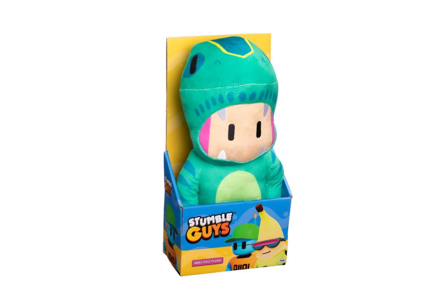 PMI Λούτρινο STUMBLE GUYS S2 HUGGABLE PLUSH Λουτρινο 30 cm - T-REX GUY (SG7208)