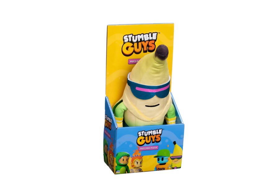 PMI Λούτρινο STUMBLE GUYS S2 HUGGABLE PLUSH Λουτρινο 30 cm - SUPER BANANA (SG7208)