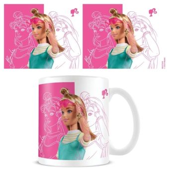 Pyramid Κουπα Mug Barbie Girl pink and white 315ml