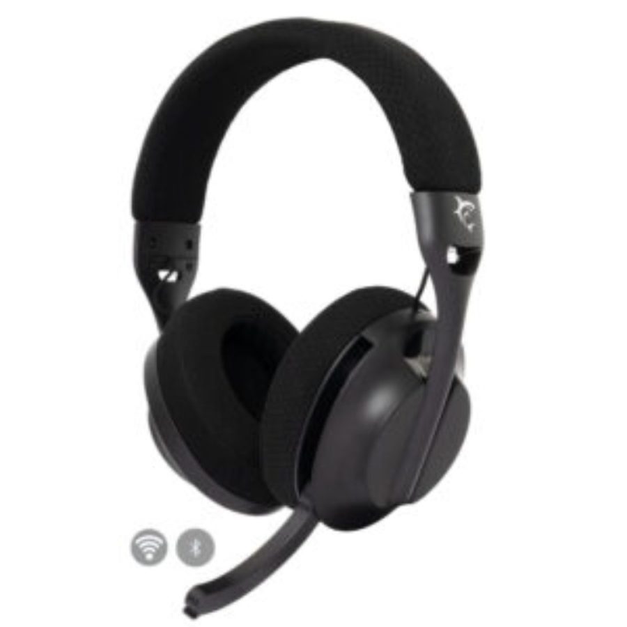 White Shark Falcon Triple Mode (Wired/Wireless/BT) Gaming Headset WGH-2441 Black