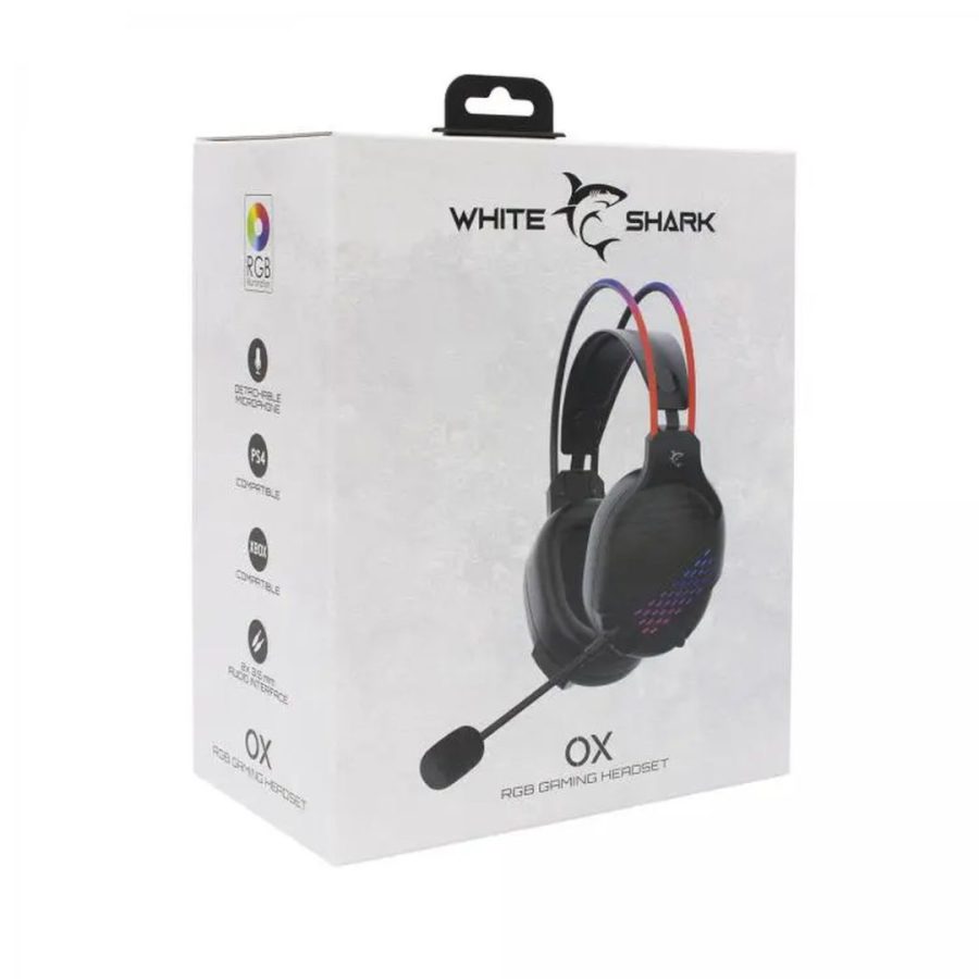 WHITE SHARK RGB GH-2140 HEADSET OX