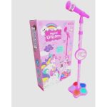 Magical Unicorn Μικρόφωνο με φωτιζόμενη βάση (011145)
