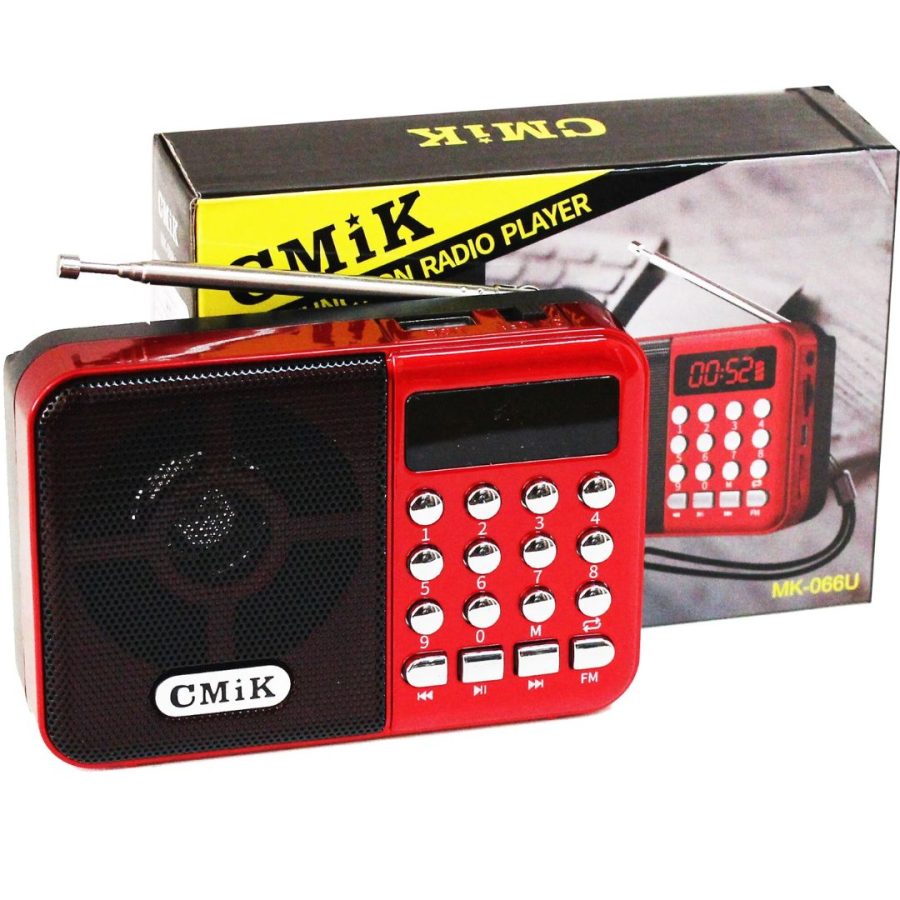 CMiK Ραδιοφωνάκι MK-066ΒΤ Κόκκινο
