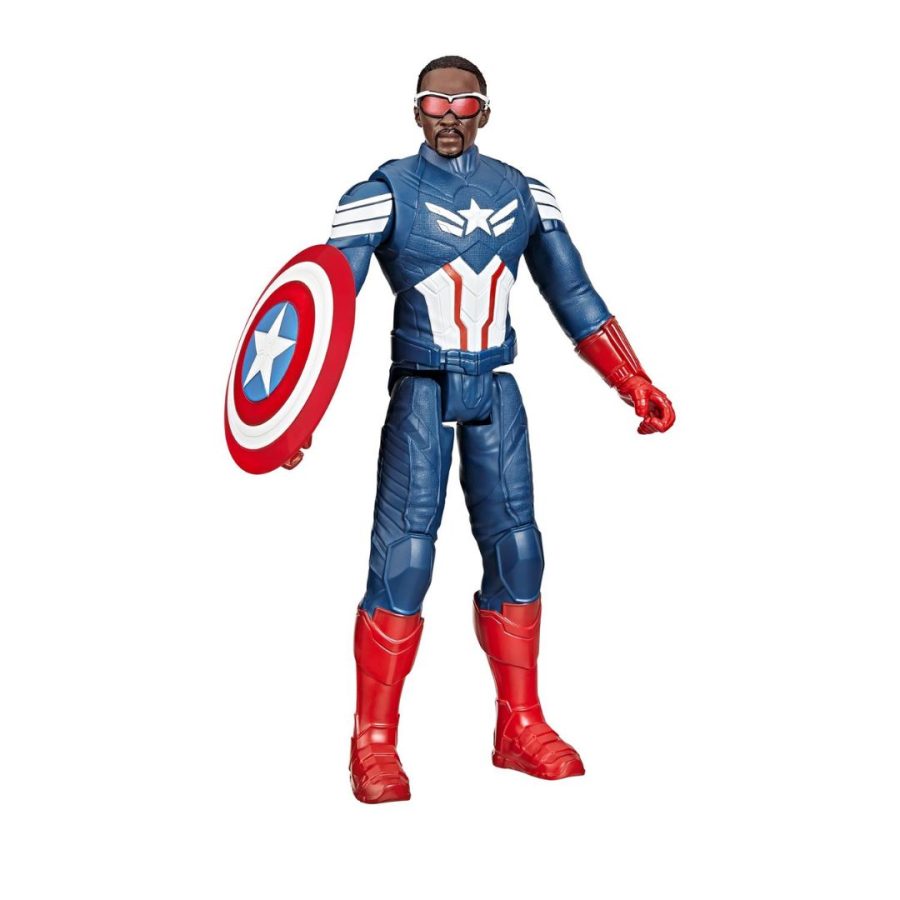 Hasbro Marvel Captain America: Brave New World - Titan Heroes Sam Wilson Action Figure (F9276)