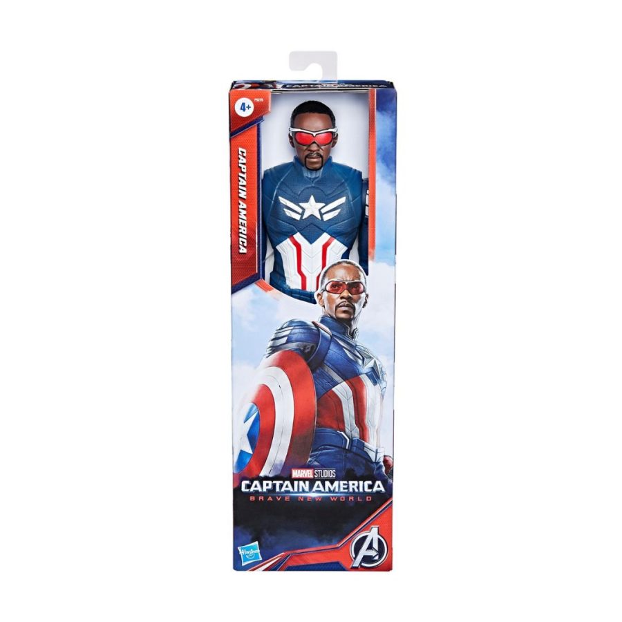 Hasbro Marvel Captain America: Brave New World - Titan Heroes Sam Wilson Action Figure (F9276)