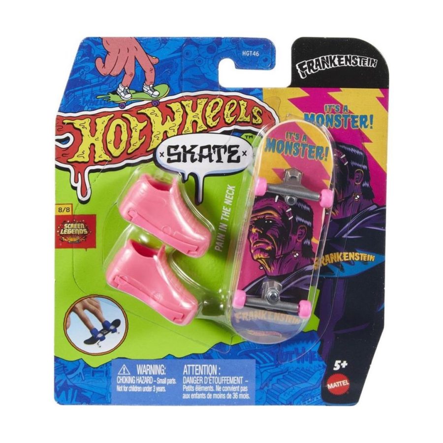 Hot Wheels Skate και παπούτσια Frankenstein - Pain in the Neck (HVK04)