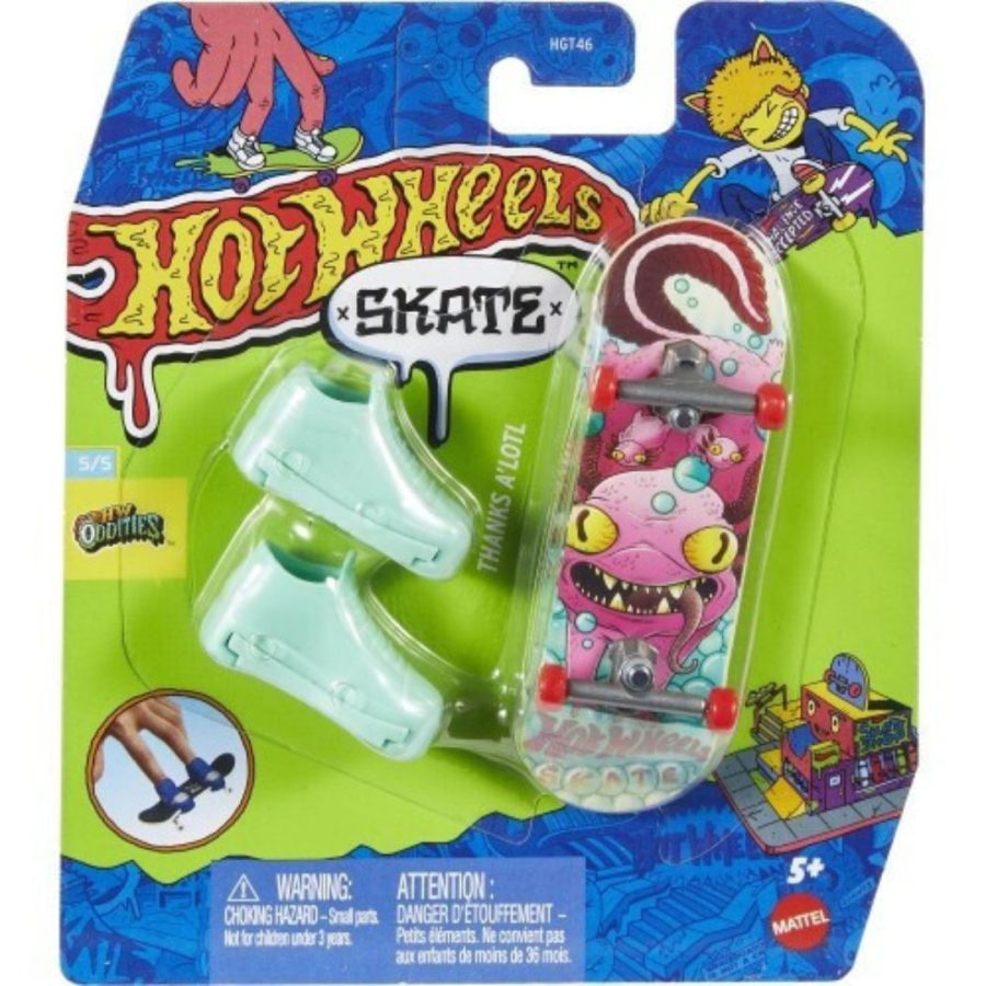 Hot Wheels Skate και παπούτσια Challenge Accepted - Thanks A'Lotl (HVK18)