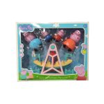 Παιχνίδια Μινιατούρα Peppa Pig Οικογένεια Κούνια (τυχαίο χρώμα κούνιας) (552-2)